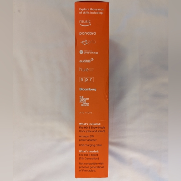 Fire Hd 8 Show Mode Dock Black - Picture 4 of 16